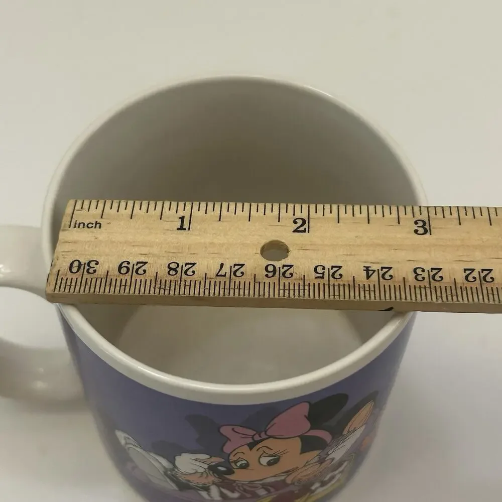 1987 Disney Applause Coffee Mug Mickey & Minnie Mouse 
